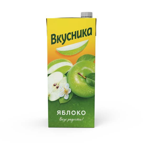 Напиток Вкусника 1.93л Яблоко Сокосодержащий с 3лет т/п