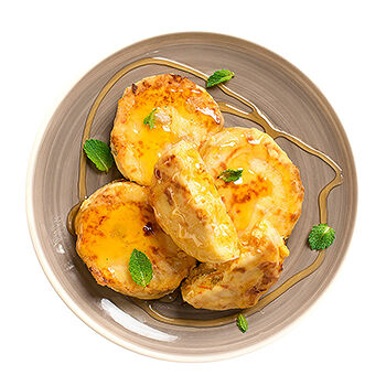 Сырники с морковью и изюмом