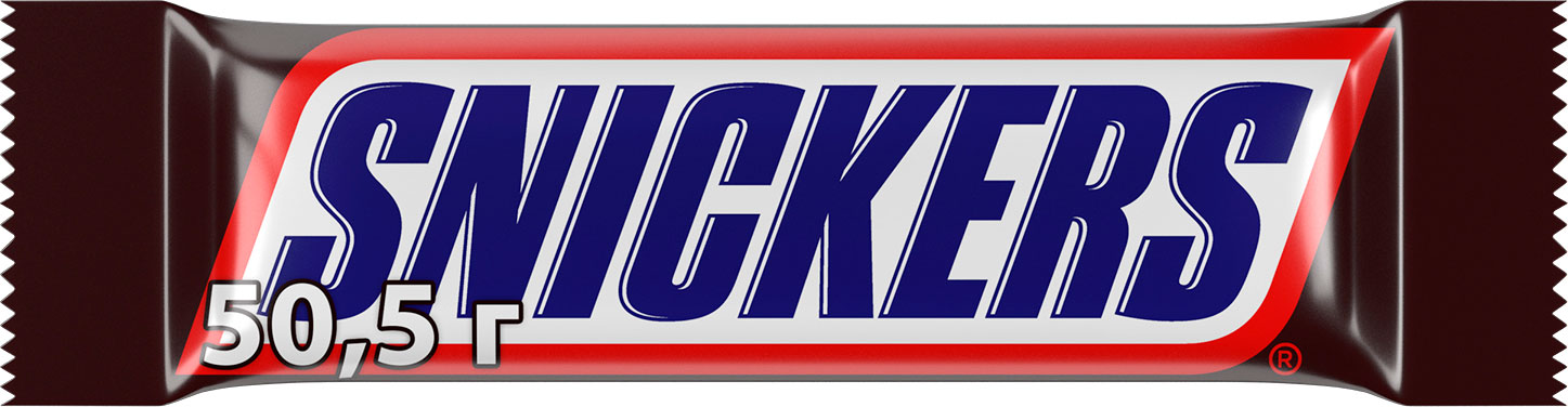 

Шоколадный батончик Snickers 50.5г