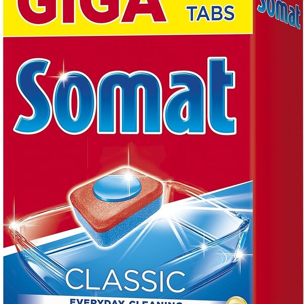Таблетки для посудомоечной машины Somat Classic, 120 шт