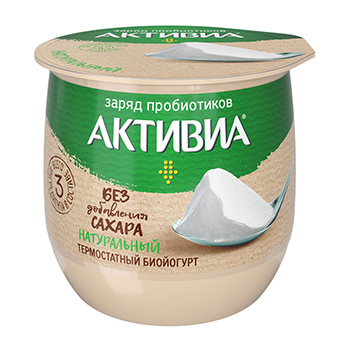 

Йогурт Активиа натуральный 3.5% 160 г