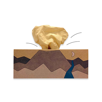 

Салфетки Umbo Вулкан интерактивные бамбуковые для всей семьи 120 шт. Китай