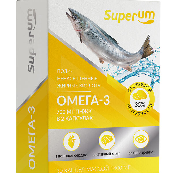 Superum Омега-3 35% капсулы 30 шт