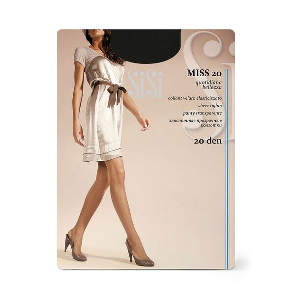 Колготки Sisi Miss 20 Nero 3 женские