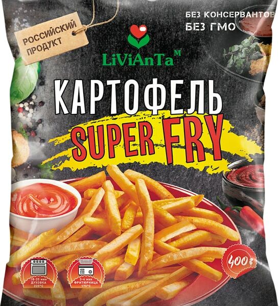 Картофель фри Livianta 400г