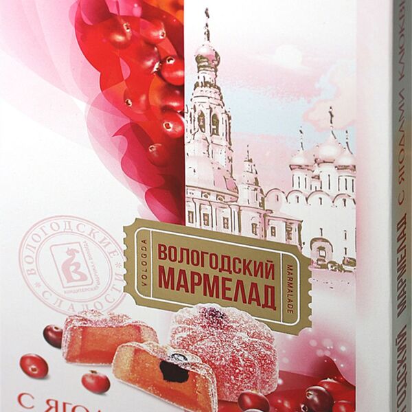 Мармелад ИМПЕРИЯ с ягодами клюквы