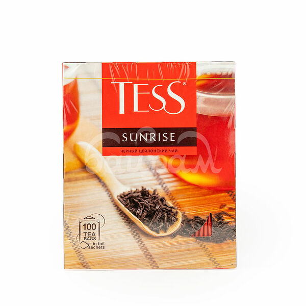 Чай Tess 100*1.8гр  Sunrise Черный