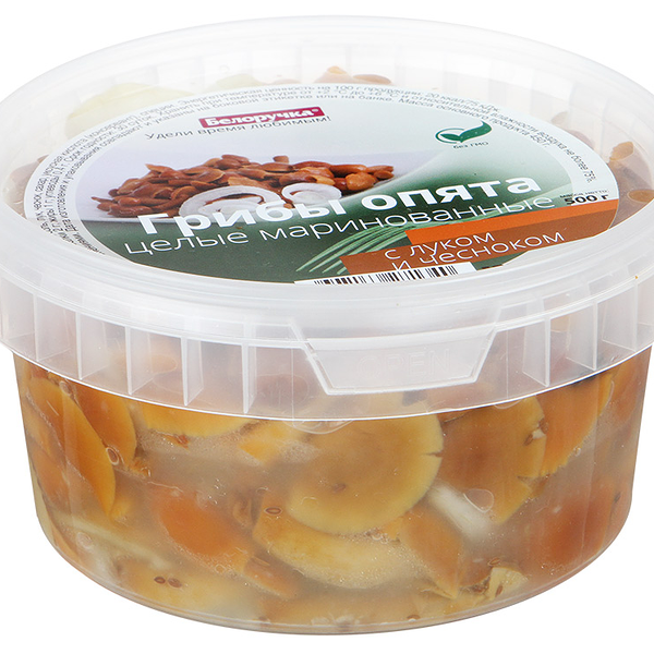 Опята БЕЛОРУЧКА маринованные вес 