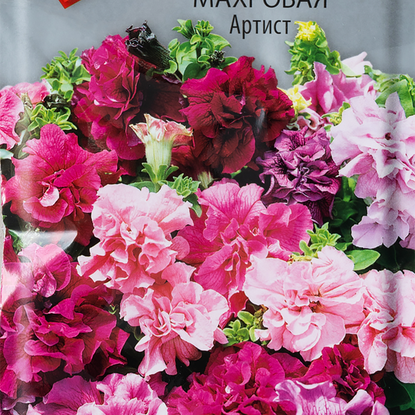 Семена Поиск петуния махровая Артист, 5 шт.