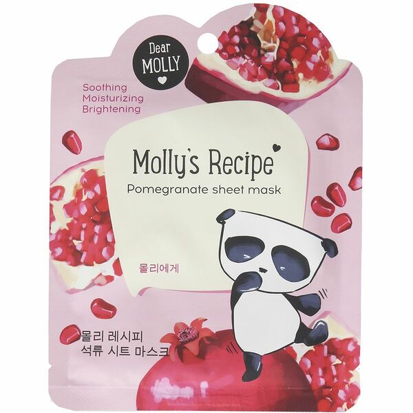 Тканевая маска Рецепты Молли Гранат