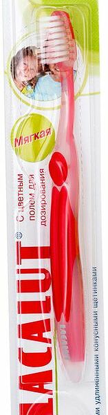 Зубная щетка детская Lacalut Kids с 4 лет, цвет в ассортименте