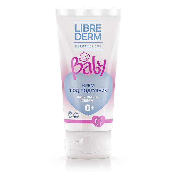 Librederm Baby Крем под подгузник с ланолином и экстрактом хлопка 50 мл