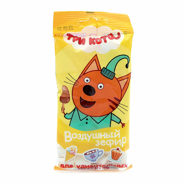 Воздушный зефир Три Кота для какао и десертов, 15г