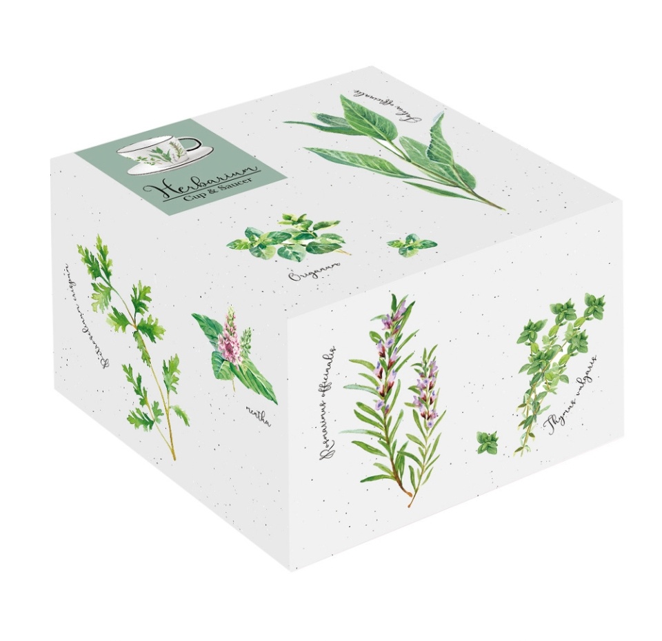 

Чашка с блюдцем Easy Life Herbarium 0.25 л