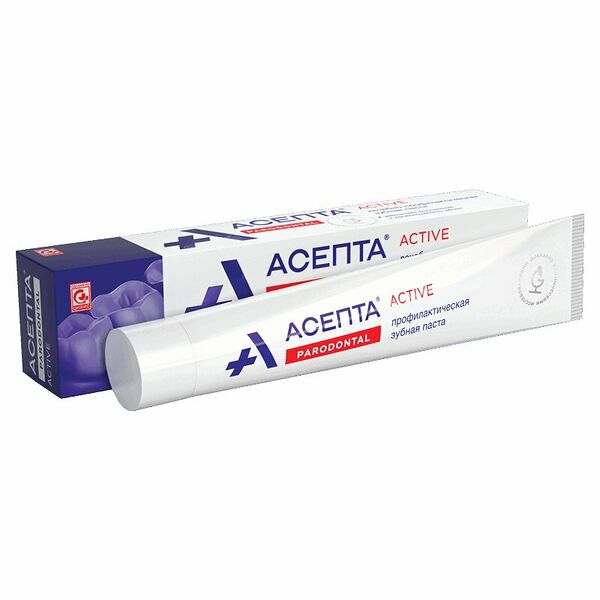 Асепта зубная паста