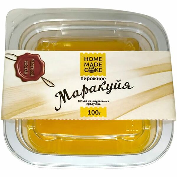 Пирожное Home Made Cake маракуйя, 100г