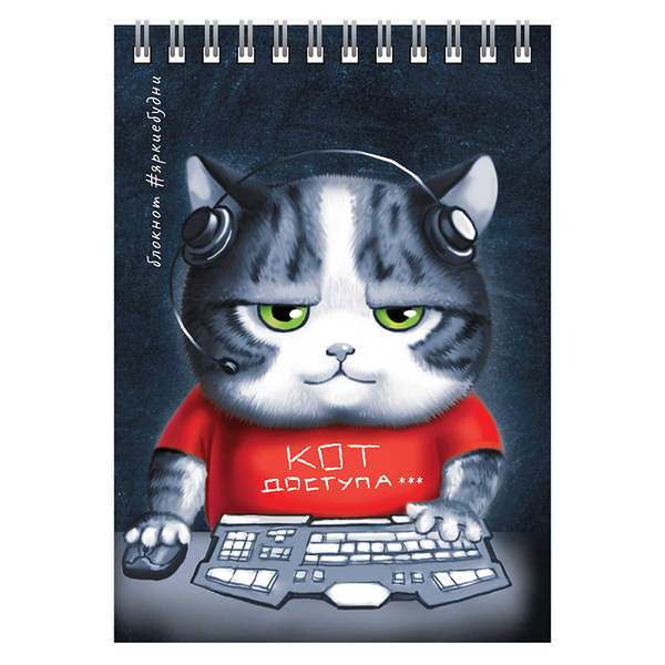 Блокнот А6 80л на гребне Феникс+ 