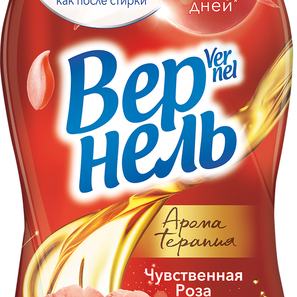 Кондиционер для белья концентрированный Vernel Aroma Therapy Чувственная роза 1,74 л