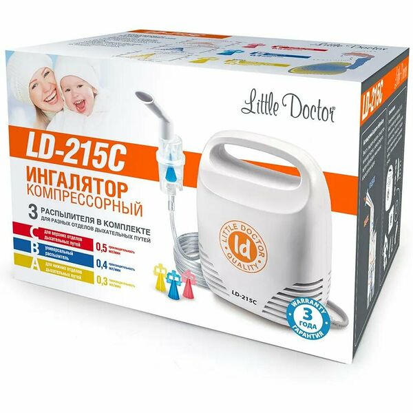 Ингалятор компрессорный Little Doctor LD-215С