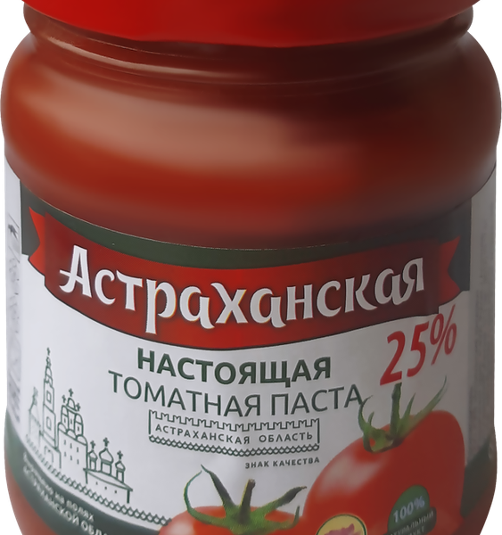 Паста томатная АСТРАХАНСКАЯ 25%