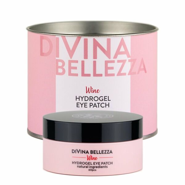 Патчи для век Divina Bellezza с экстрактом вина 60 шт