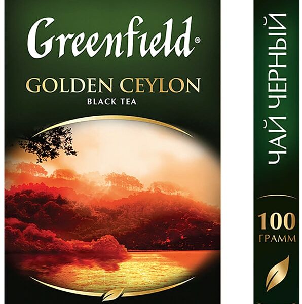 Чай черный Greenfield Golden Ceylon 100г