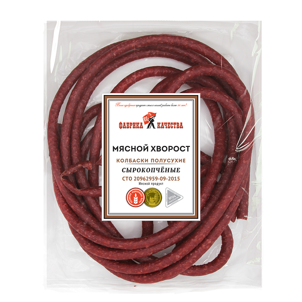 Колбаски Фабрика качества Мясной хворост сырокопченые, ~500 г