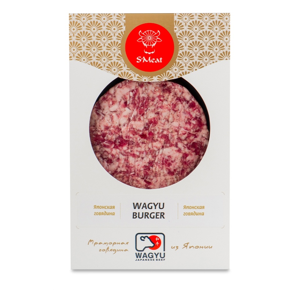

Бургер из говядины WAGYU Japanese beef 250 г, Россия