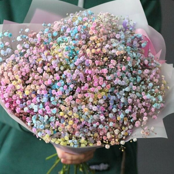 Букет из гипсофилы #1