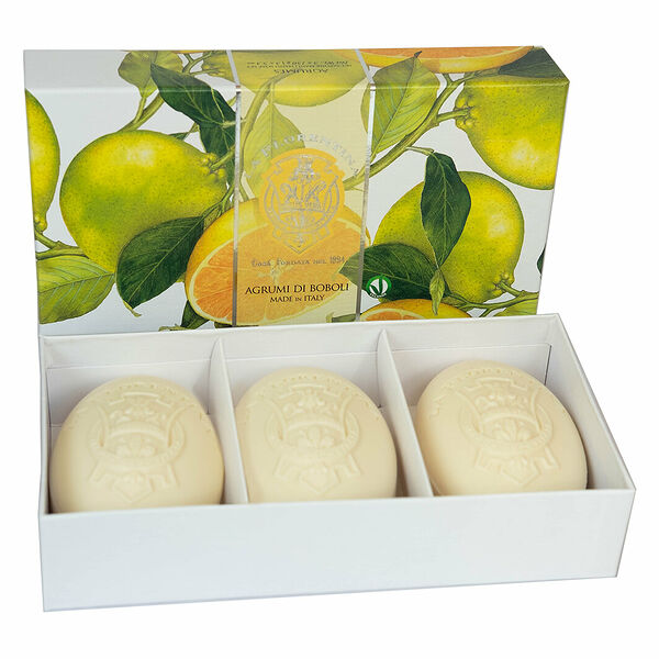 LA FLORENTINA Citrus Набор мыла для тела Цитрус (Мыло 150г + Мыло 150г + Мыло 150г)