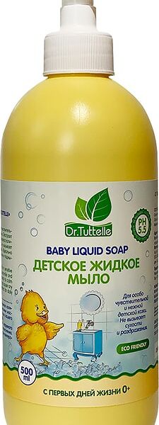 Мыло жидкое Dr.Tuttelle Детское Алоэ вера 500мл