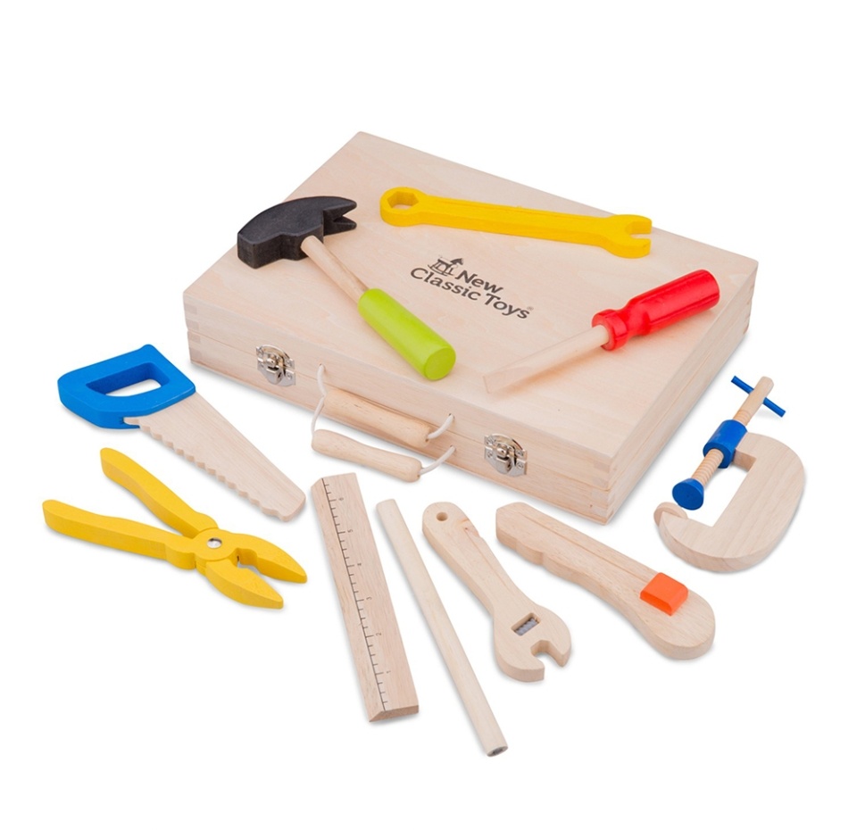 

Набор инструментов New Classic Toys 10 предметов материал дерево 3+ new classic toys B.V. 1 шт Нидерланды