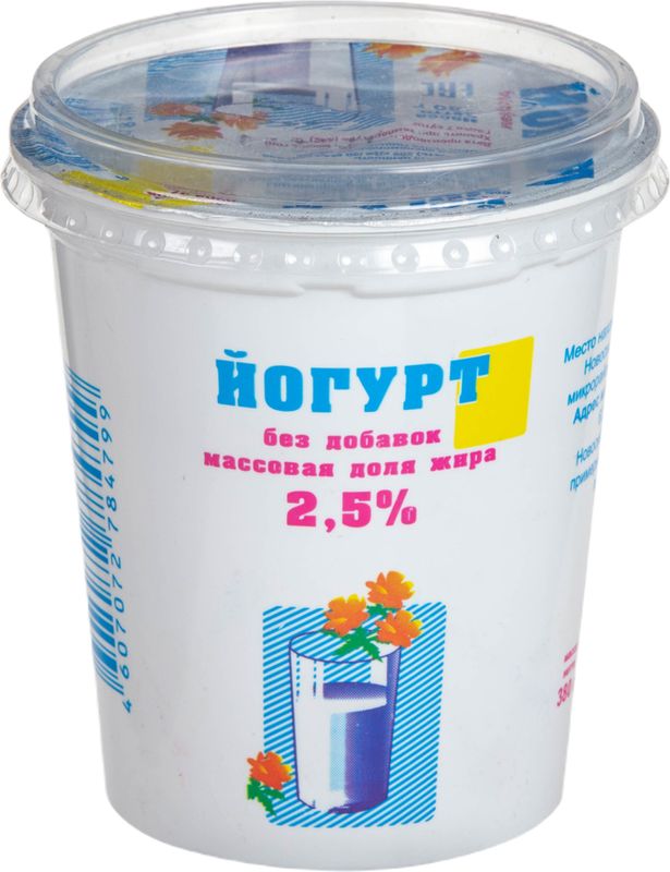 

Йогурт Ирмень без добавок 2.5% 380 г