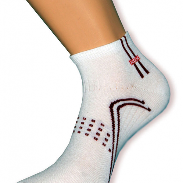 Носки женские спортивные SPG-1 белые, р.25 ТМ ХОХ