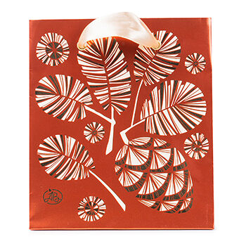 Пакет подарочный Азбука Вкуса Шишки 15х17х10 см, Россия