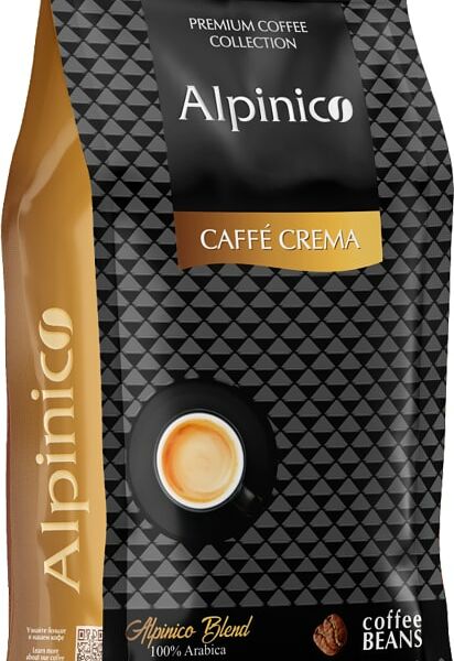 Кофе в зернах Alpinico Caffé Crema 100% Арабика 1кг