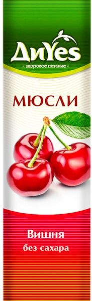 Батончик мюсли DiYes Вишня 25г