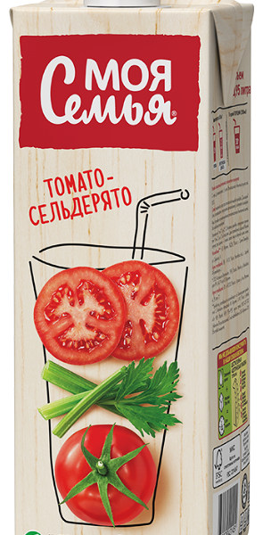 Напиток сокосодержащий Моя семья томат-сельдерей