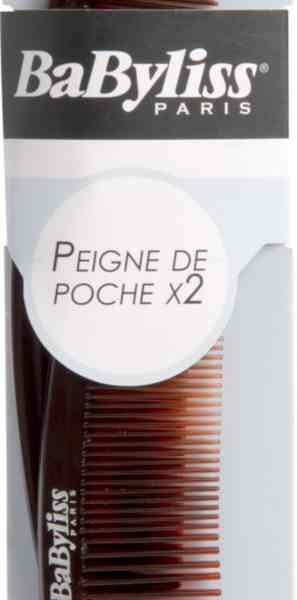 Расчёски для волос BaByliss карманные, 2 шт