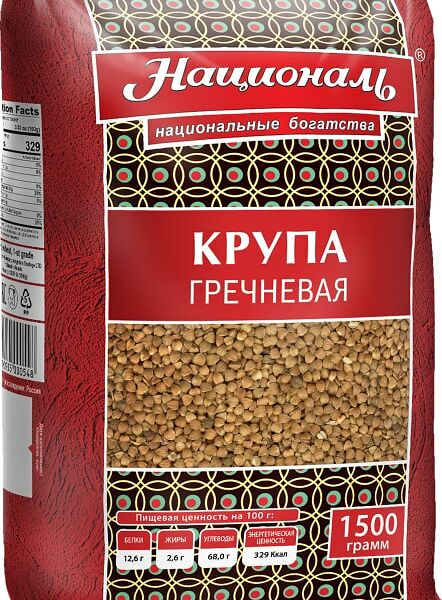 Гречка Националь 1.5кг
