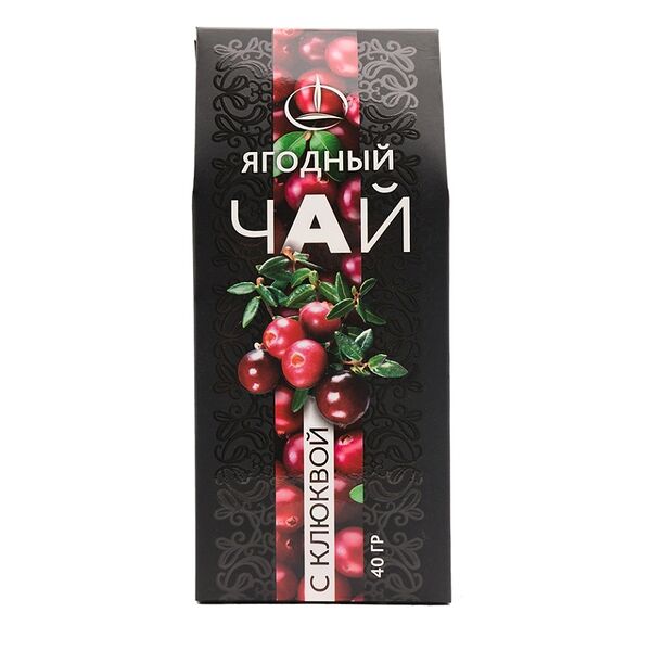 Напиток чайный травяной Емельяновская биофабрика с ягодами клюквы 40г Россия