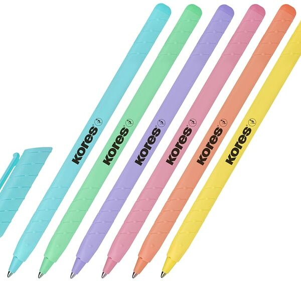 Ручки Kores шариковые неавтоматические 6шт