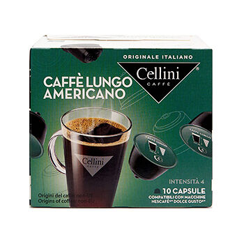 Кофе в капсулах Cellini Dolce Gusto Lungo Americano 10шт.