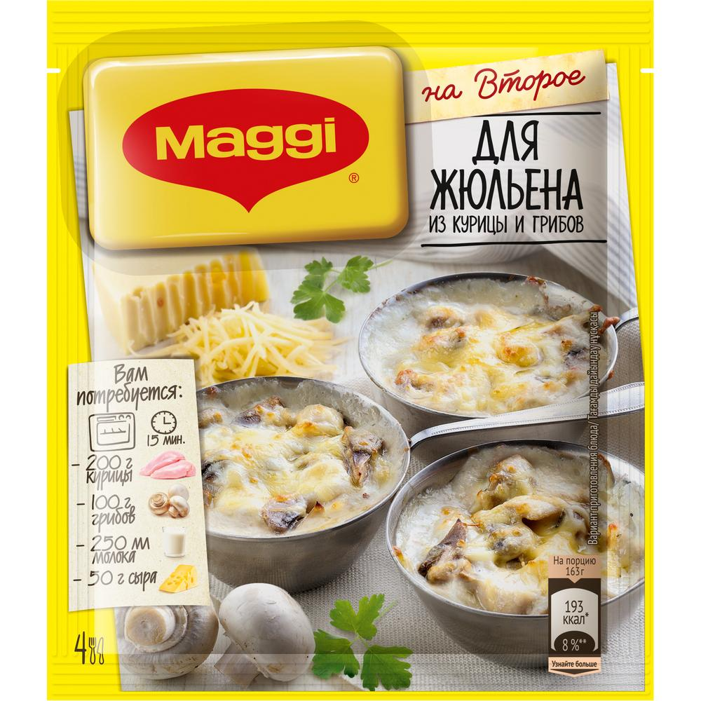 

Приправа Maggi На второе для жюльена из курицы и грибов 26 г