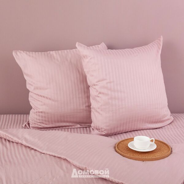 Простыня Домовой, Евро, 220х240 см, страйп-сатин