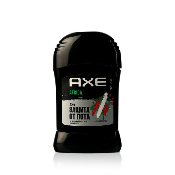 Антиперспирант-стик мужской AXE Africa с ароматом мандарина и сандала, 50 мл