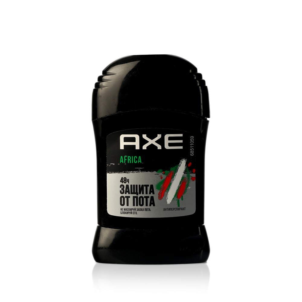 

Антиперспирант-стик мужской Axe Africa с ароматом мандарина и сандала 50 мл