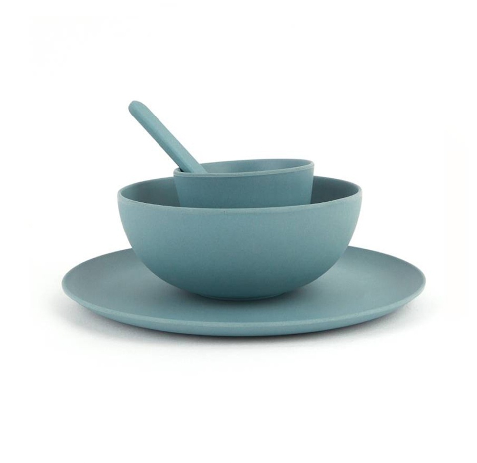 

Набор бамбуковой посуды Love Mae Mini Set, голубой, 5 предметов, Китай