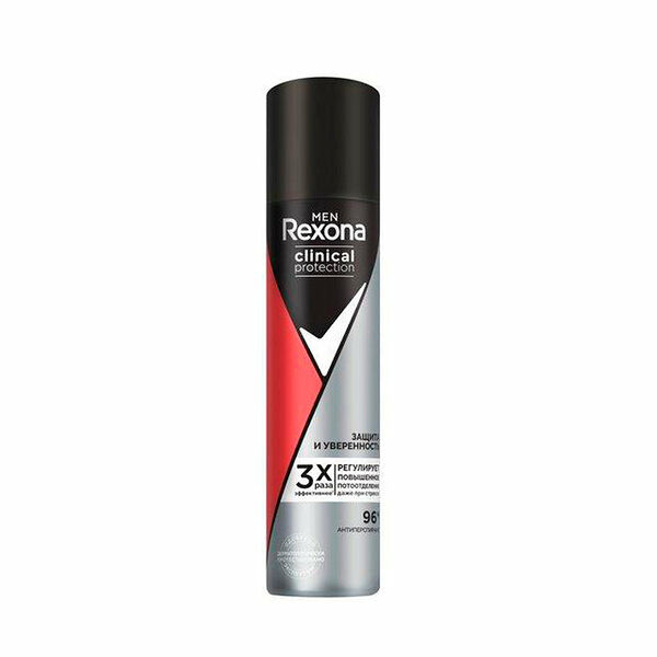 Дезодорант-спрей Rexona Men Clinical Protection Защита и Уверенность 75 мл