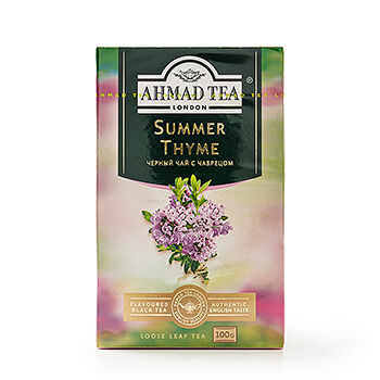 Чай черный AHMAD TEA Summer Thyme с чабрецом байховый листовой